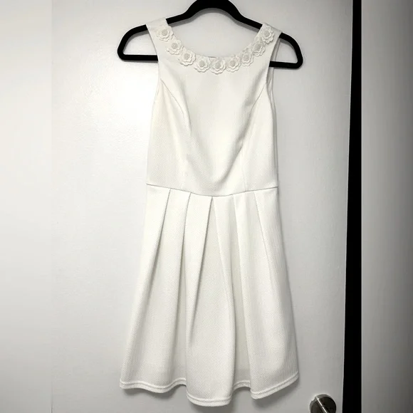 blue rain white dress Just Like Heaven Mini Dress main image 0